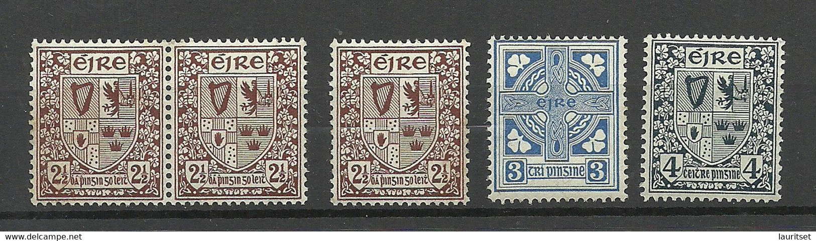 IRLAND IRELAND 1922/23 Michel 44 - 46 MNH NB! Some Brownish Spots - Nuovi