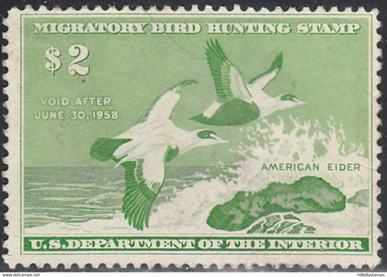 UNITED STATES   SCOTT NO  RW24   MINT     YEAR  1957 - Duck Stamps