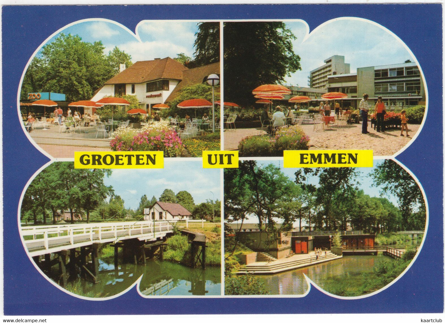 Emmen - Zoo, Restaurant, Terras, Bruggetje Etc - (Drenthe / Nederland) - LS 4560 - Emmen