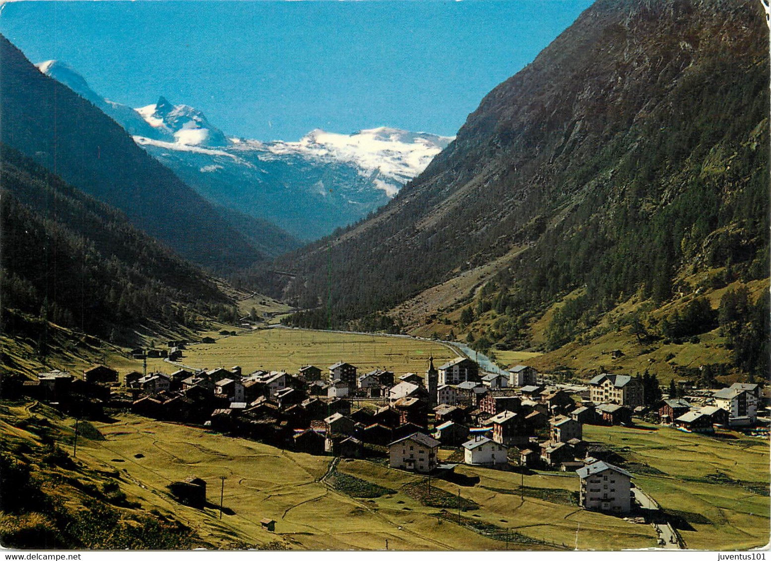 CPSM Täsch-Breithorn Und Theodulpass-Beau Timbre   L827 - Täsch