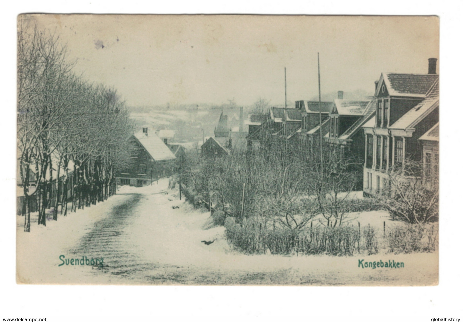 DG2230 - DANMARK - SVENBORG - KONGEBAKKEN - WINTER SCENE - Denmark