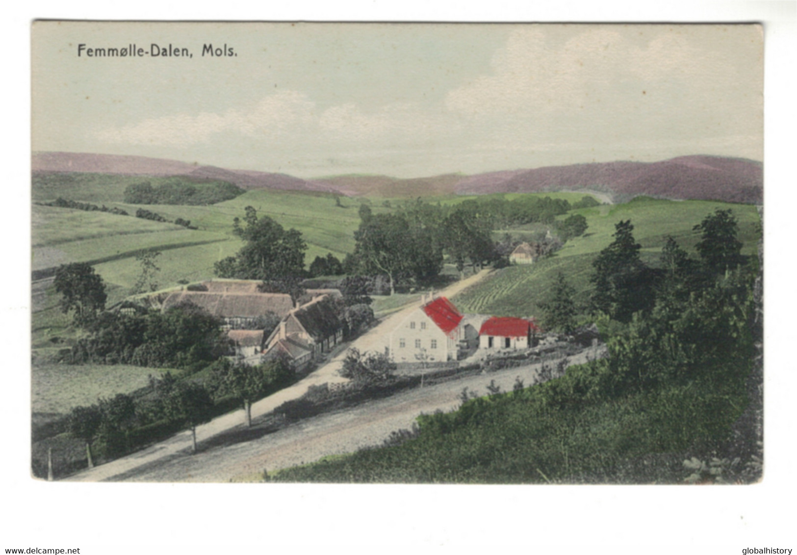 DG2232 - DANMARK - FEMMØLLE DALEN - MOLS - PANORAMA VIEW - Denemarken