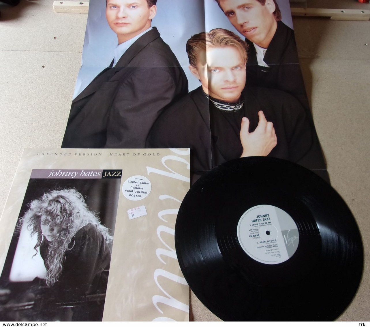 Johnny Hates Extended Version Heart Of Gold + Poster - Jazz