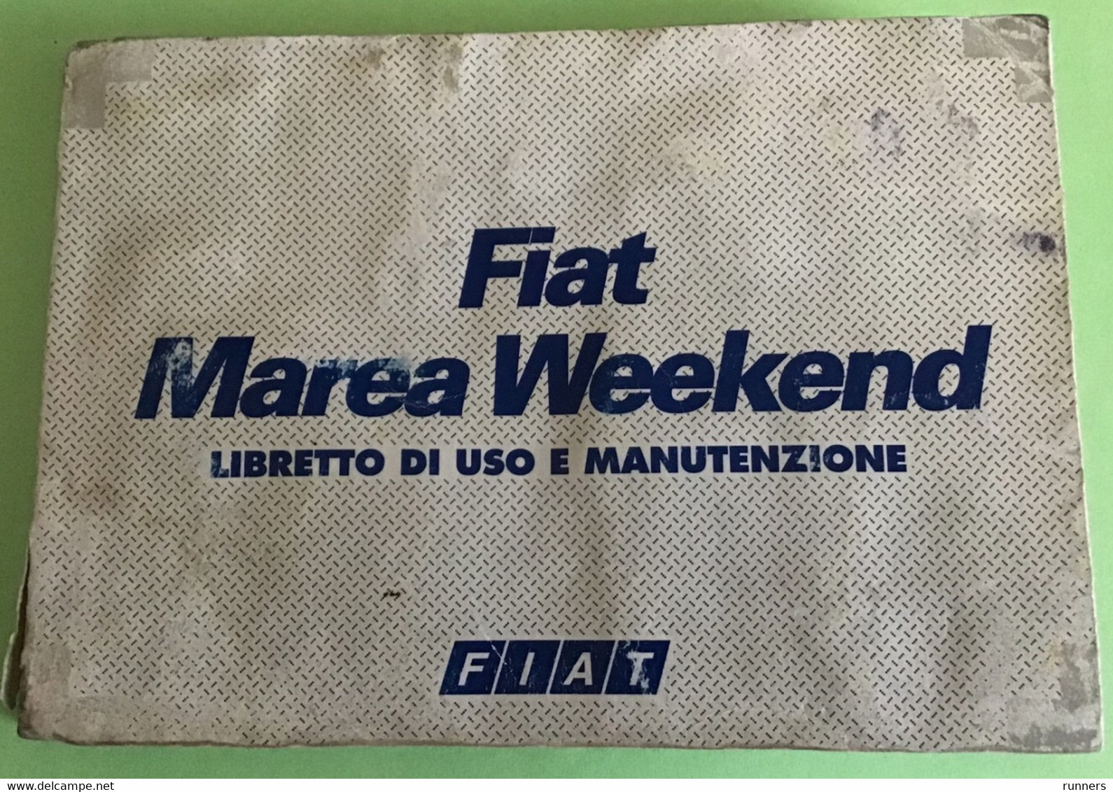 Fiat Manuale Marea Weekend Auto - Matériel Et Accessoires