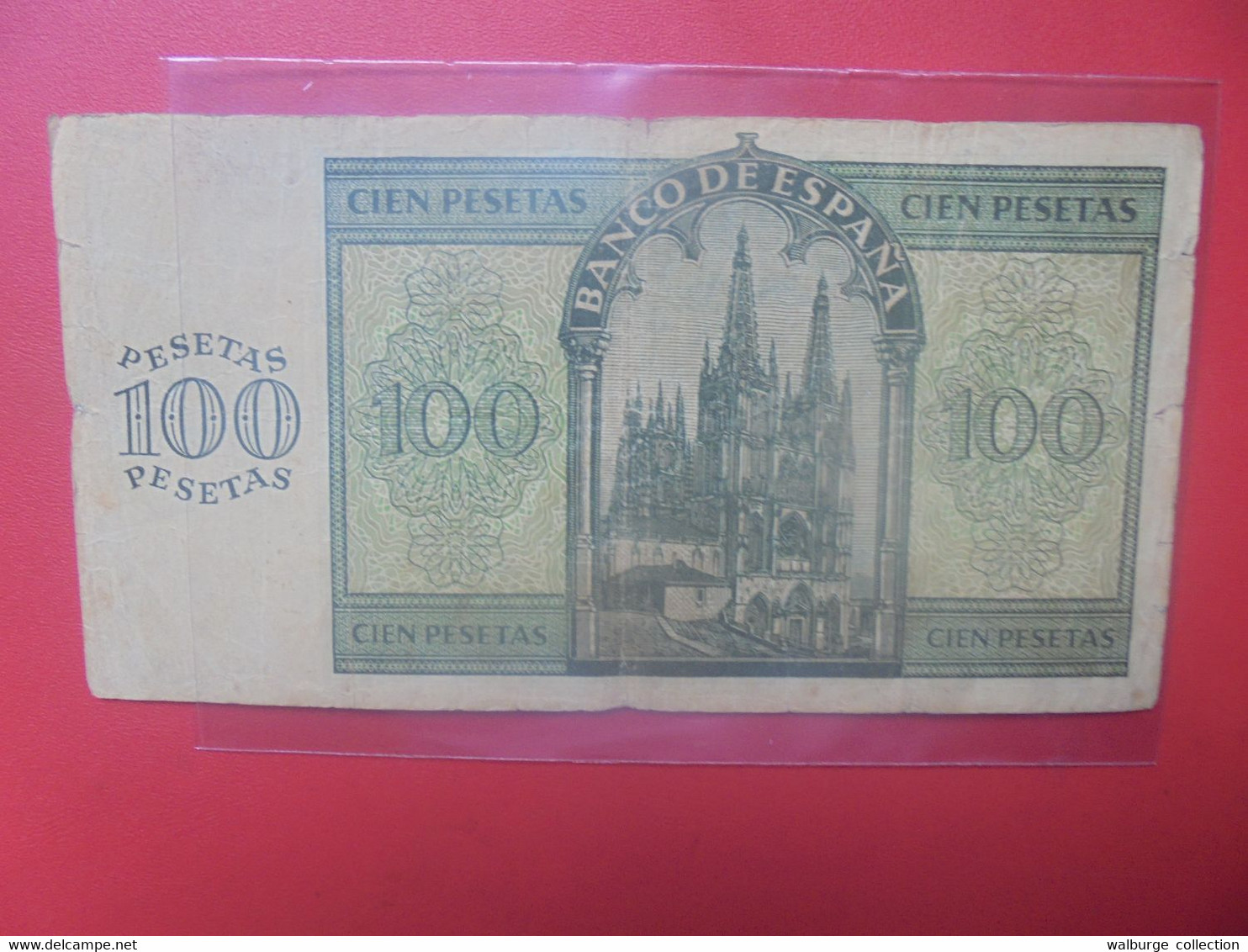 ESPAGNE 100 PESETAS 1936 Circuler (B.24) - 100 Peseten