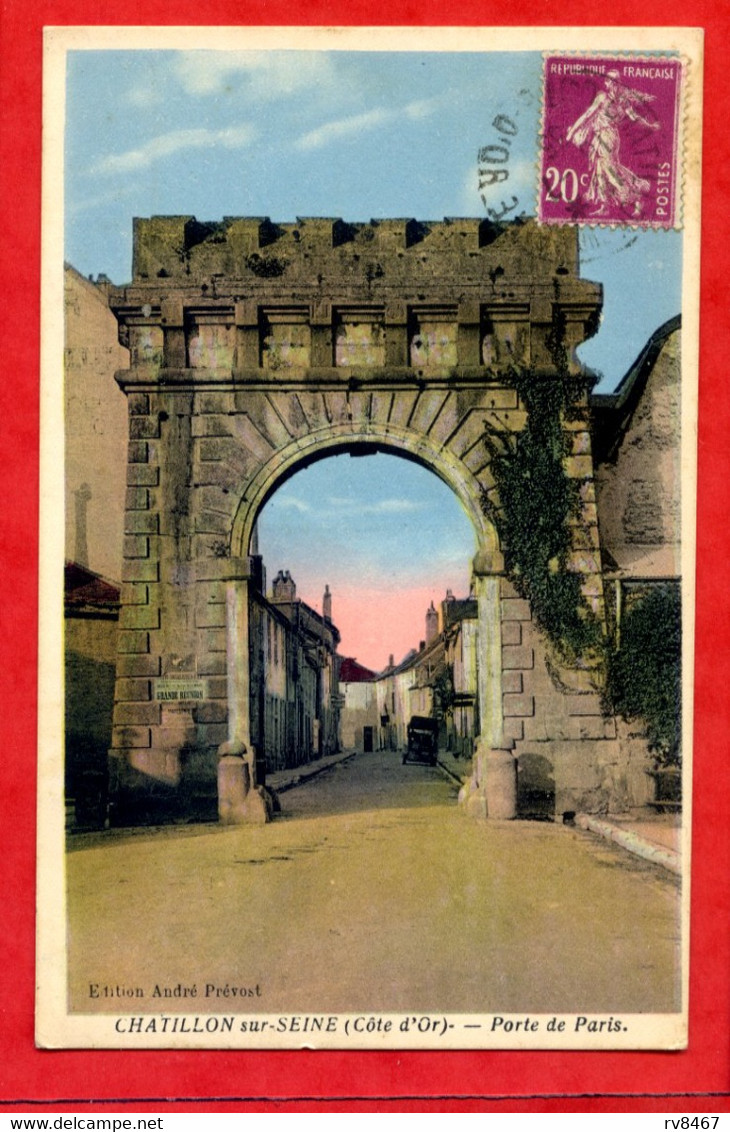 * CHATILLON-sur-SEINE - Porte De Paris - 1935 - Chenove