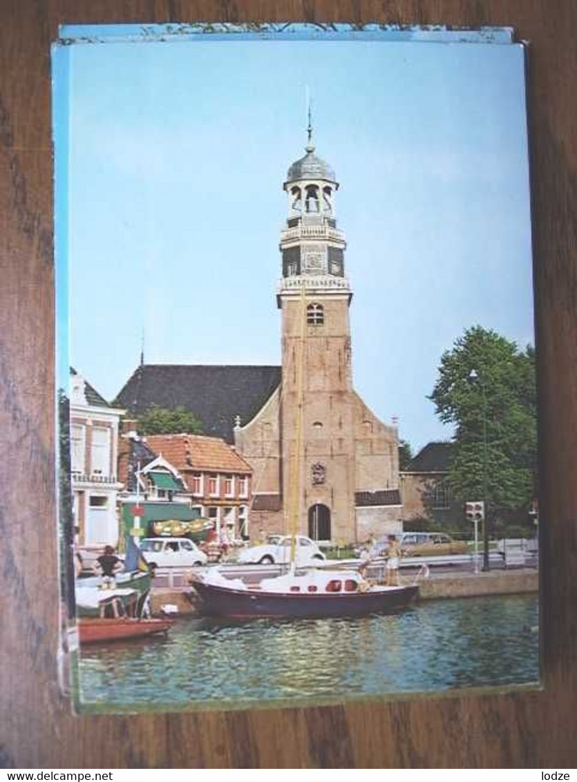 Nederland Holland Pays Bas Lemmer Met Nederlands Hervormde Kerk - Lemmer