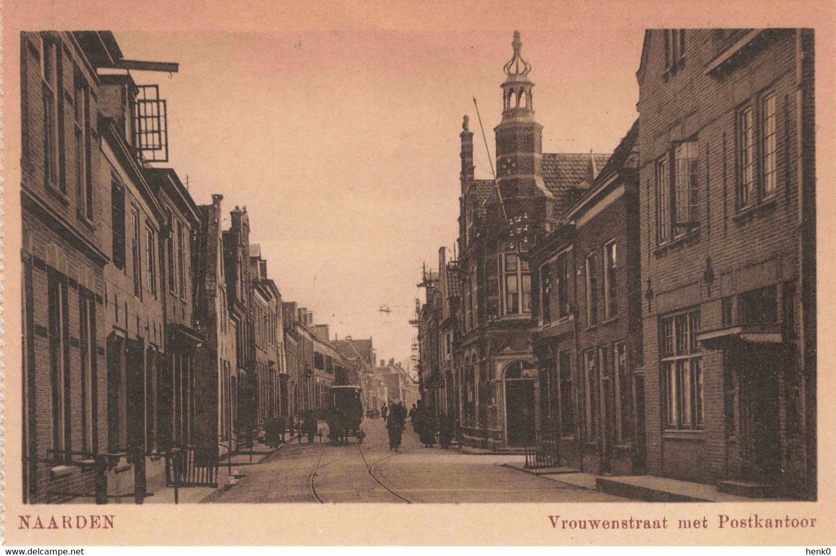 Naarden Vrouwenstraat Met Postkantoor B1249 - Naarden