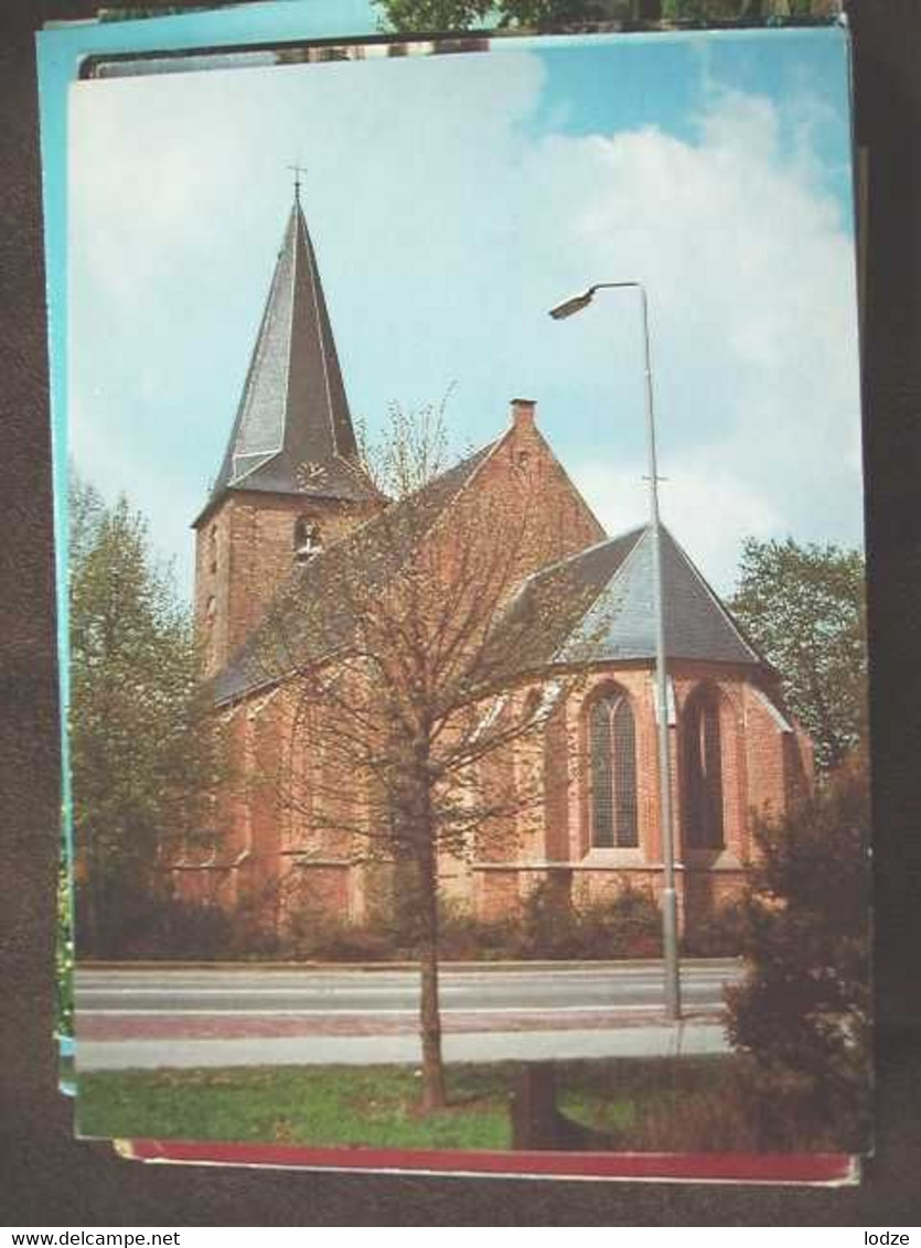Nederland Holland Pays Bas Ermelo Met Nederlands Hervormde Kerk - Ermelo