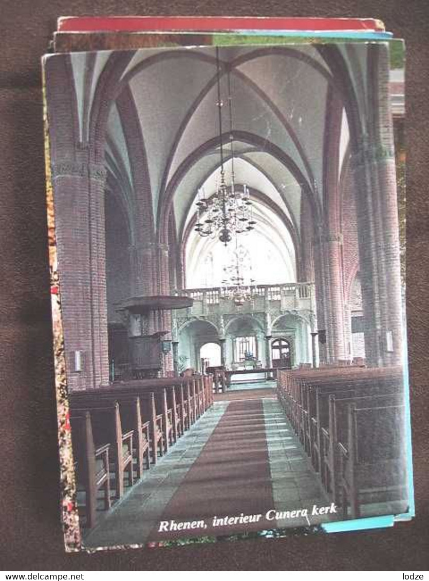 Nederland Holland Pays Bas Rhenen Met Interieur Cunera Kerk - Rhenen