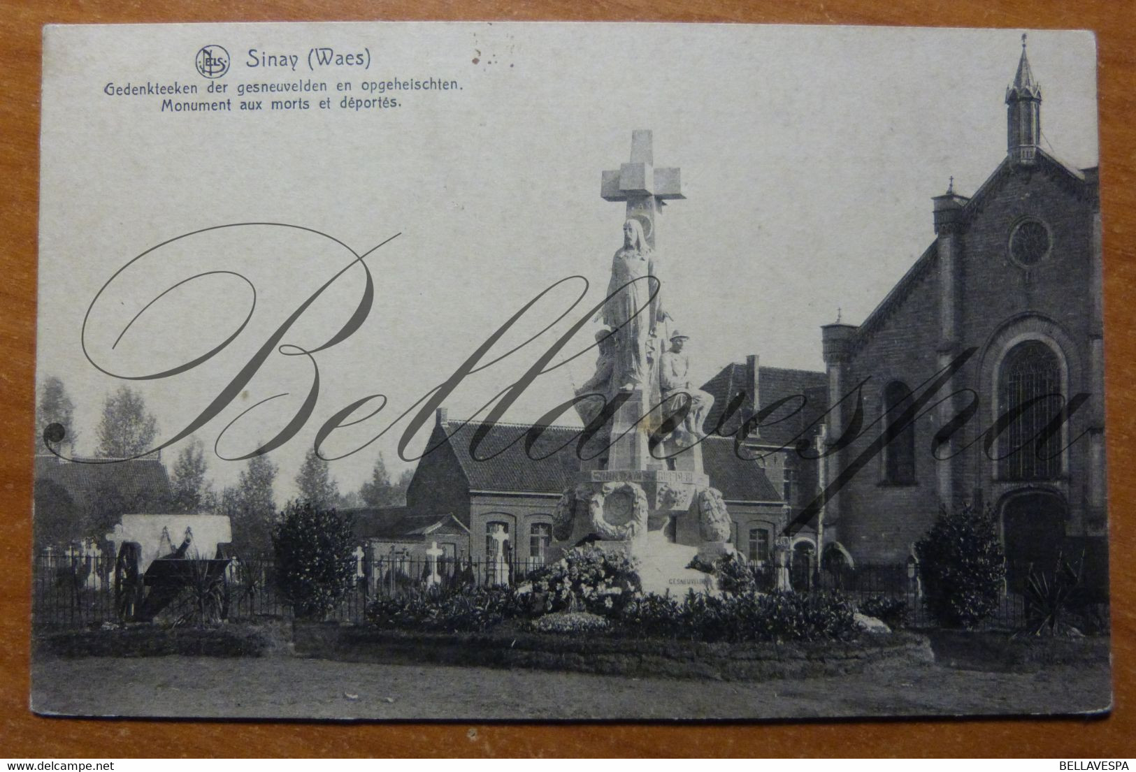 Sinaai Gedenkteeken. Monument 1914-1918-Sinay - Sint-Niklaas