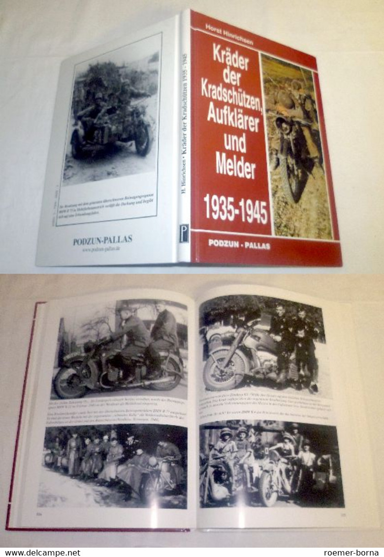Kräder Der Kradschützen, Aufklärer Und Melder 1935-1945 - Police & Militaire
