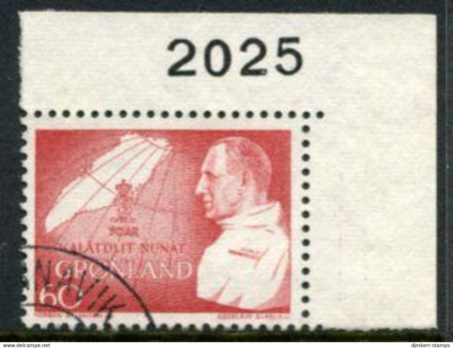 GREENLAND 1969 Birthday Of Frederik IX Used,  Michel 72 - Used Stamps