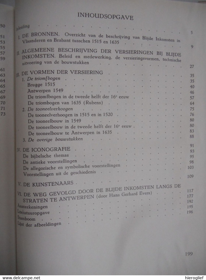 VERSIERINGEN BIJ BLIJDE INKOMSTEN Zuidelijke Nederlanden 16e 17e E Dr. Von Roeder-Baumbach Vlaanderen Brugge Antwerpen - Histoire