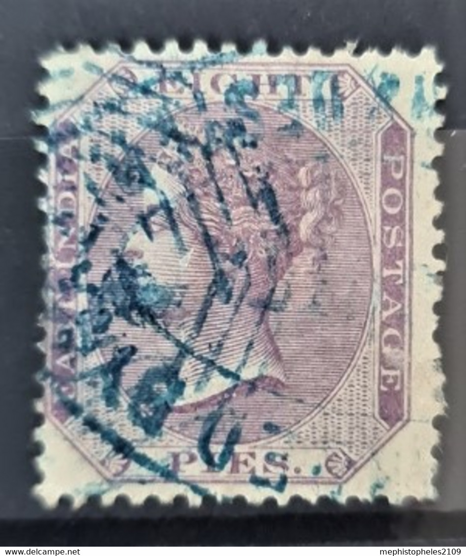 INDIA 1860 - Canceled - Sc# 19c - 1858-79 Kolonie Van De Kroon