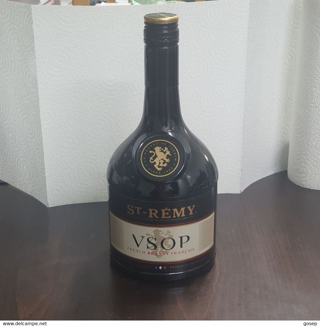 FRANCE-ST-REMY-VSOP Bra(Hebrew Label-rite)-(The Caption Is Different The Back)(alcohol-36%) (Capacity-700ml)-used Bottle - Whisky