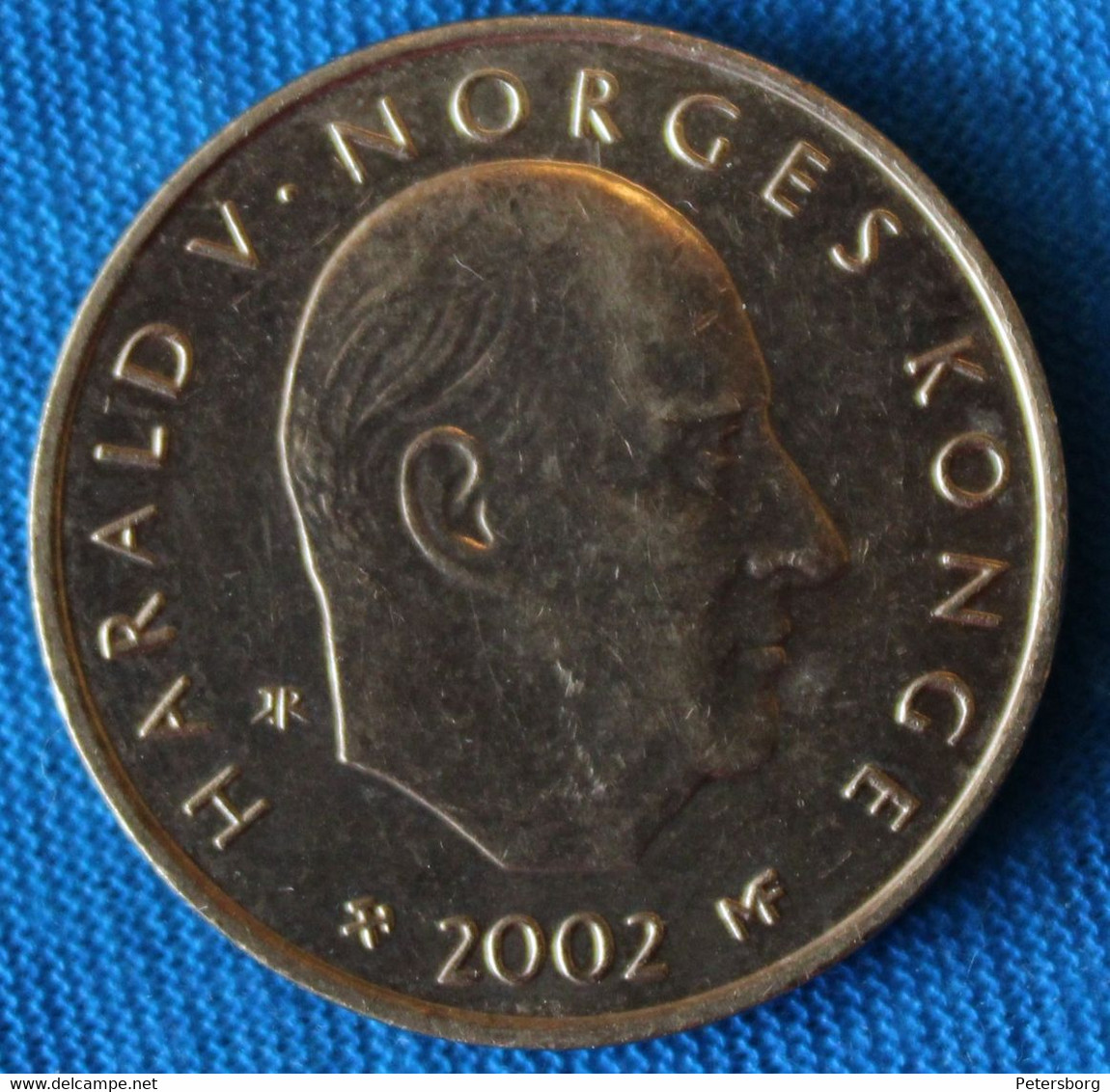 Norway 20 Kr 2002. 200 år - Niels Henrik Abels Birthday. Commemorative Coin - Norway