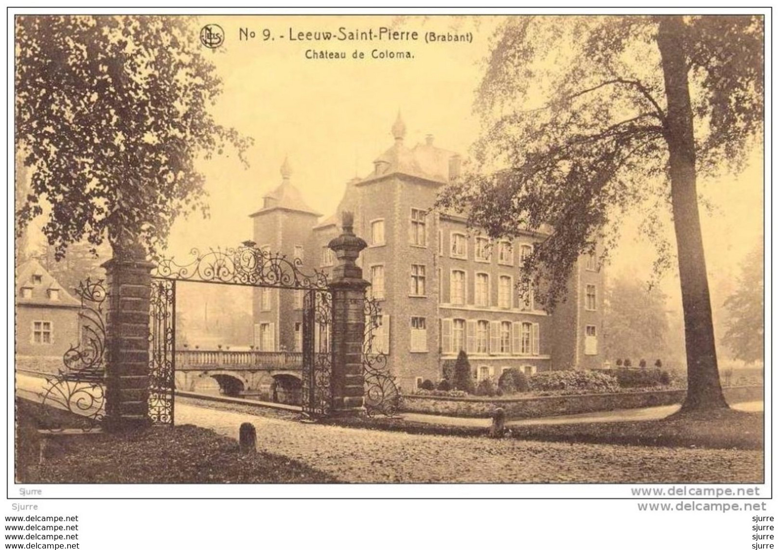 SINT-PIETERS-LEEUW - Kasteel - Château De COLOMA - Leeuw-Saint-Pierre - Sint-Pieters-Leeuw