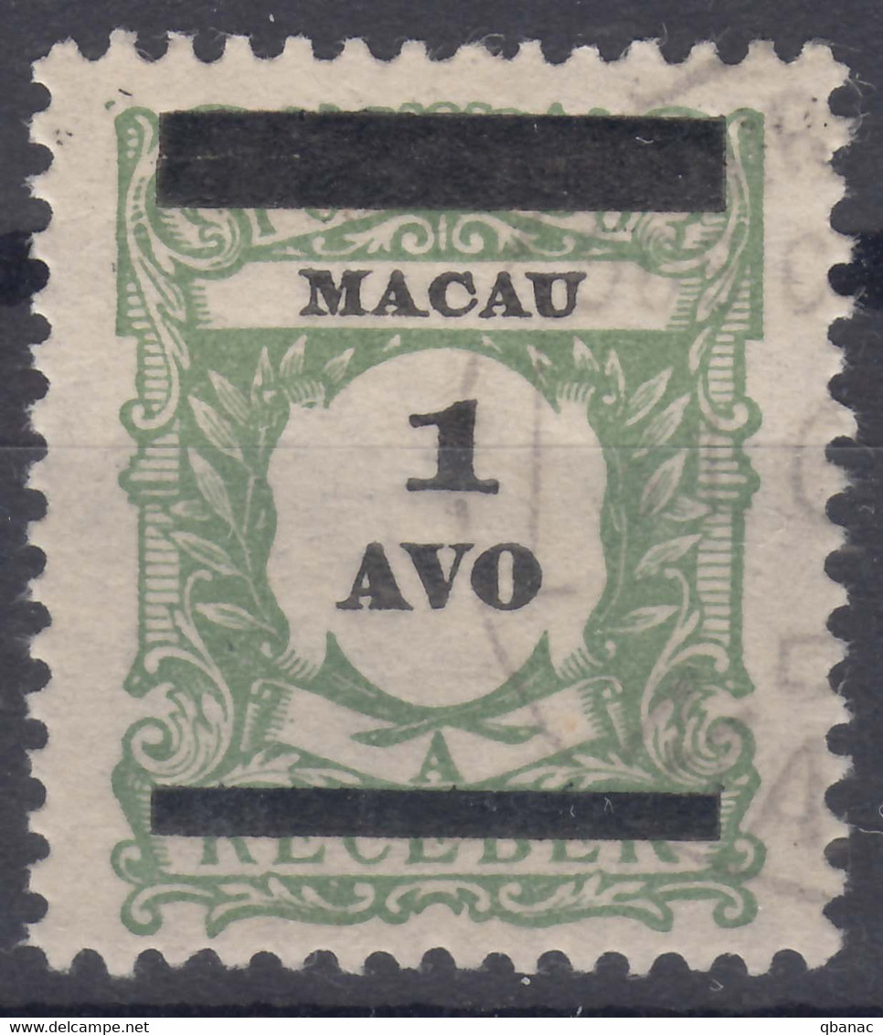 Portugal Macao Macau 1910 Mi#139 Used - Oblitérés