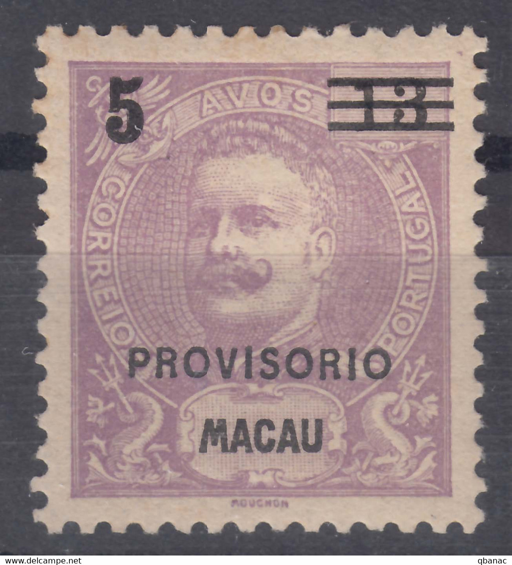 Portugal Macao Macau 1900 Mi#96 Mint - Unused Stamps