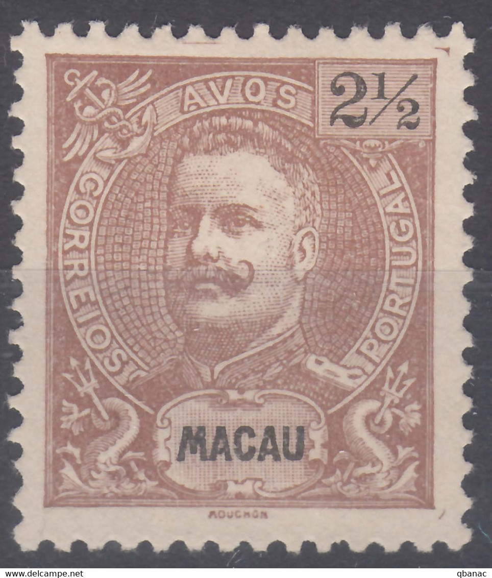 Portugal Macao Macau 1898 Mi#81 Mint - Unused Stamps