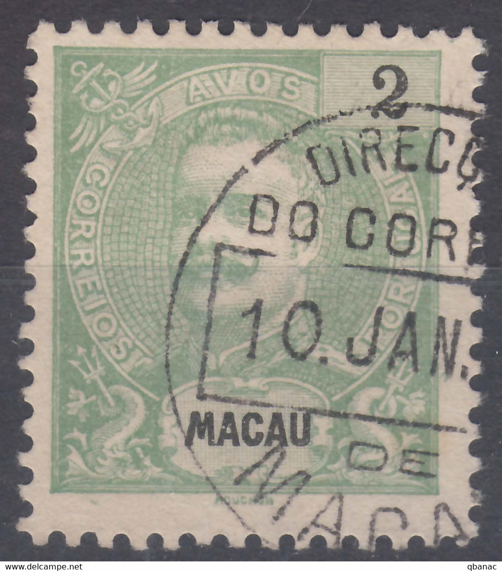 Portugal Macao Macau 1898 Mi#80 Used - Usati