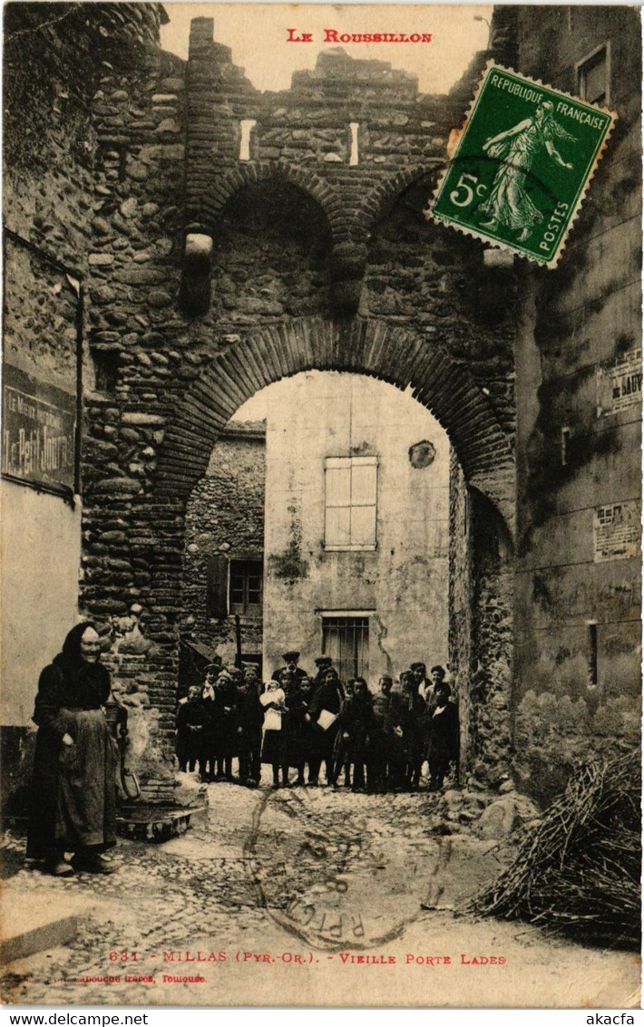 CPA AK Le ROUSSILLON - Millas - Vieilles Porte Lades (451548) - Millas