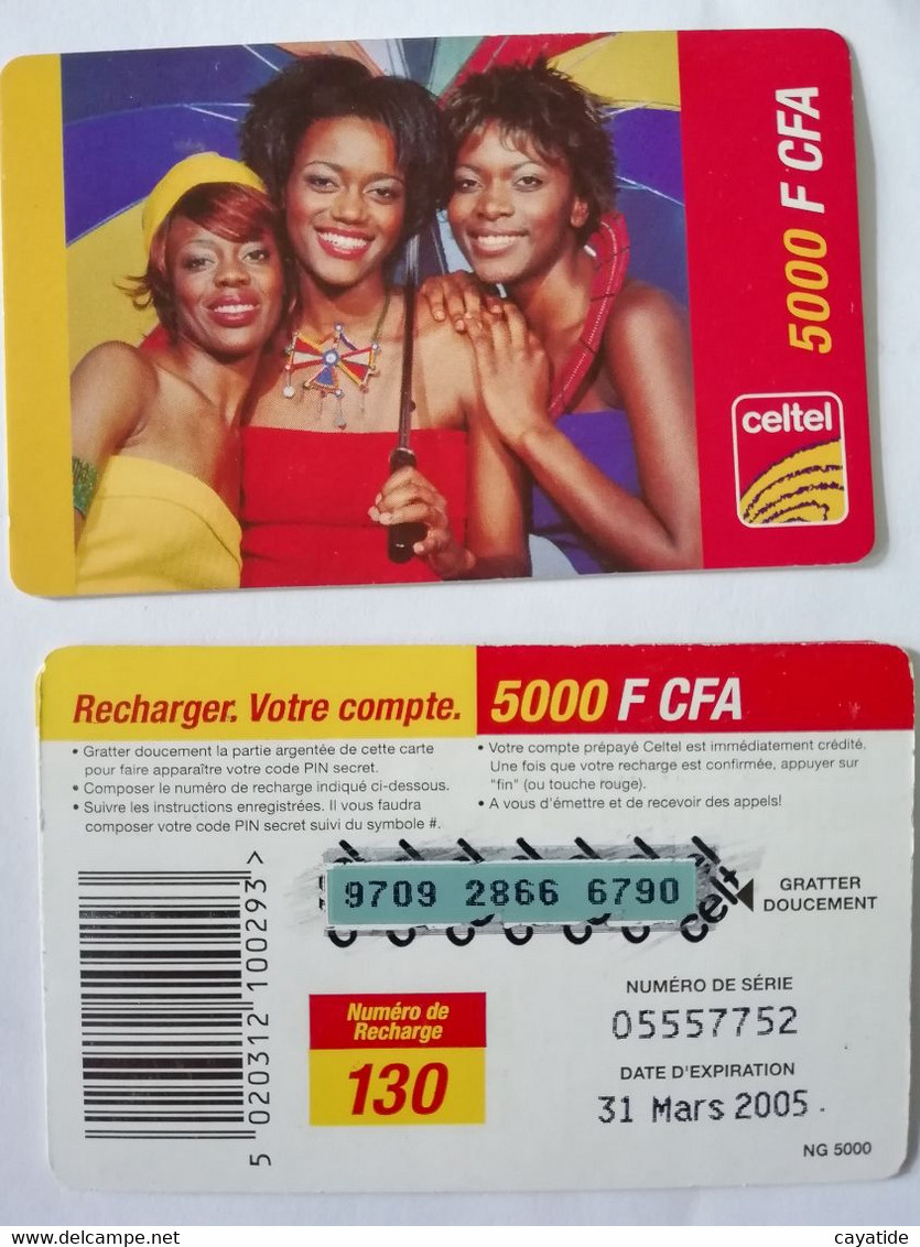 CARTE TELEPHONIQUE  BURKINA FASO - Burkina Faso