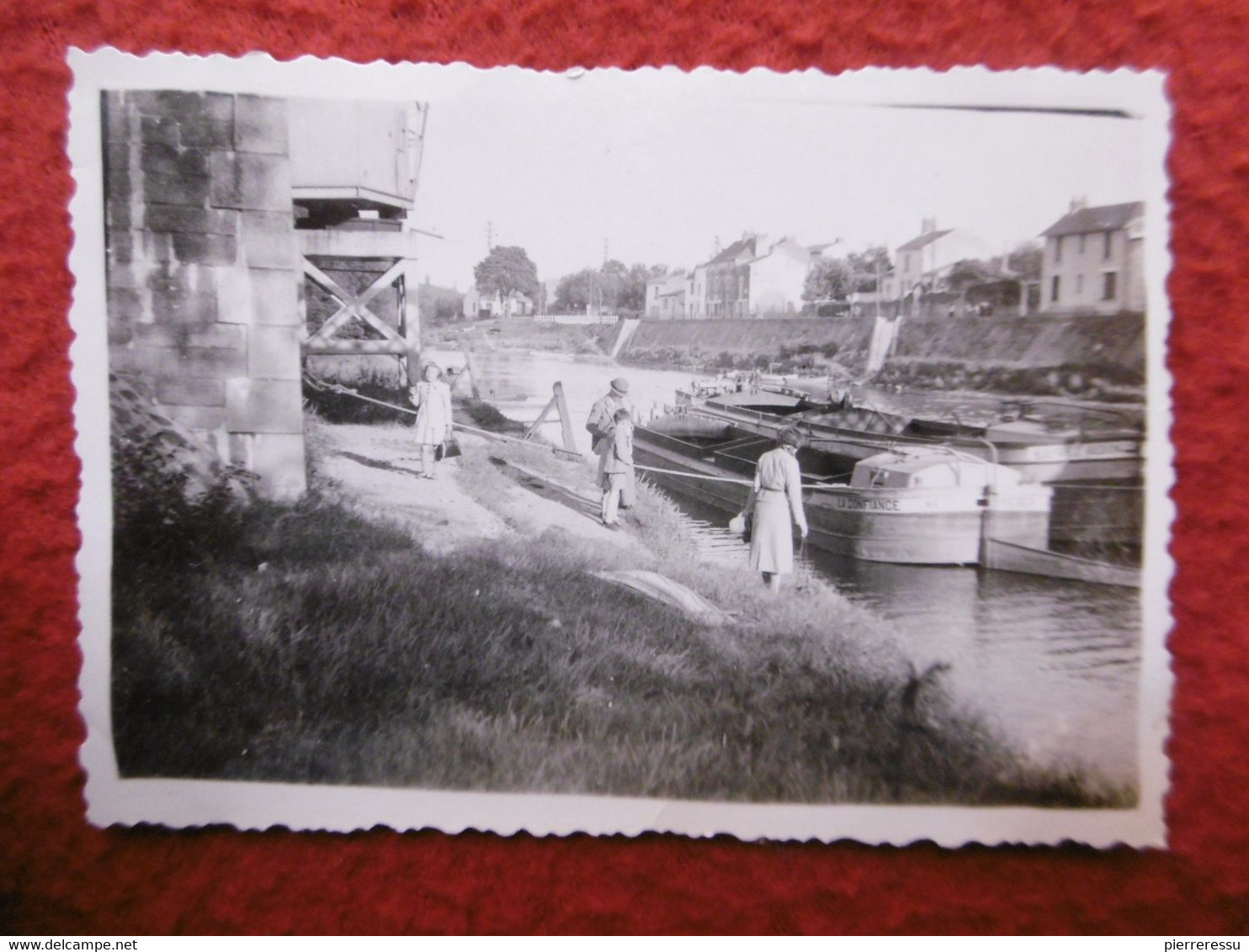 CHATEAU THEBAUD PENICHE LA CONFIANCE . BOUVET REDON PHOTO 8.5 X 6 Cm - Places