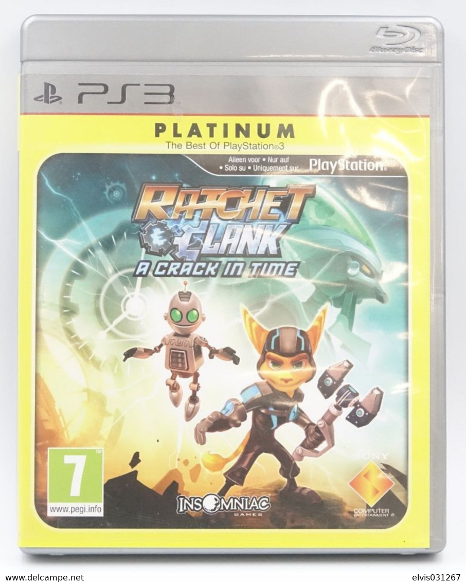 SONY PLAYSTATION THREE PS3 : RATCHET & CLANK A CRACK IN TIME - PLATINUM - PS3