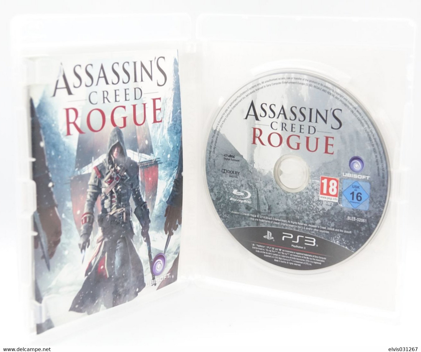 SONY PLAYSTATION THREE PS3 : ASSASSINS CREED ROGUE - UBISOFT - PS3