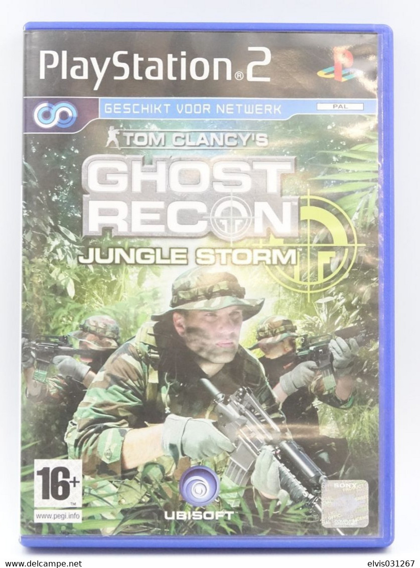 SONY PLAYSTATION TWO 2 PS2 : TOM CLANCY'S GHOST RECON JUNGLE STORM - UBISOFT - Playstation 2