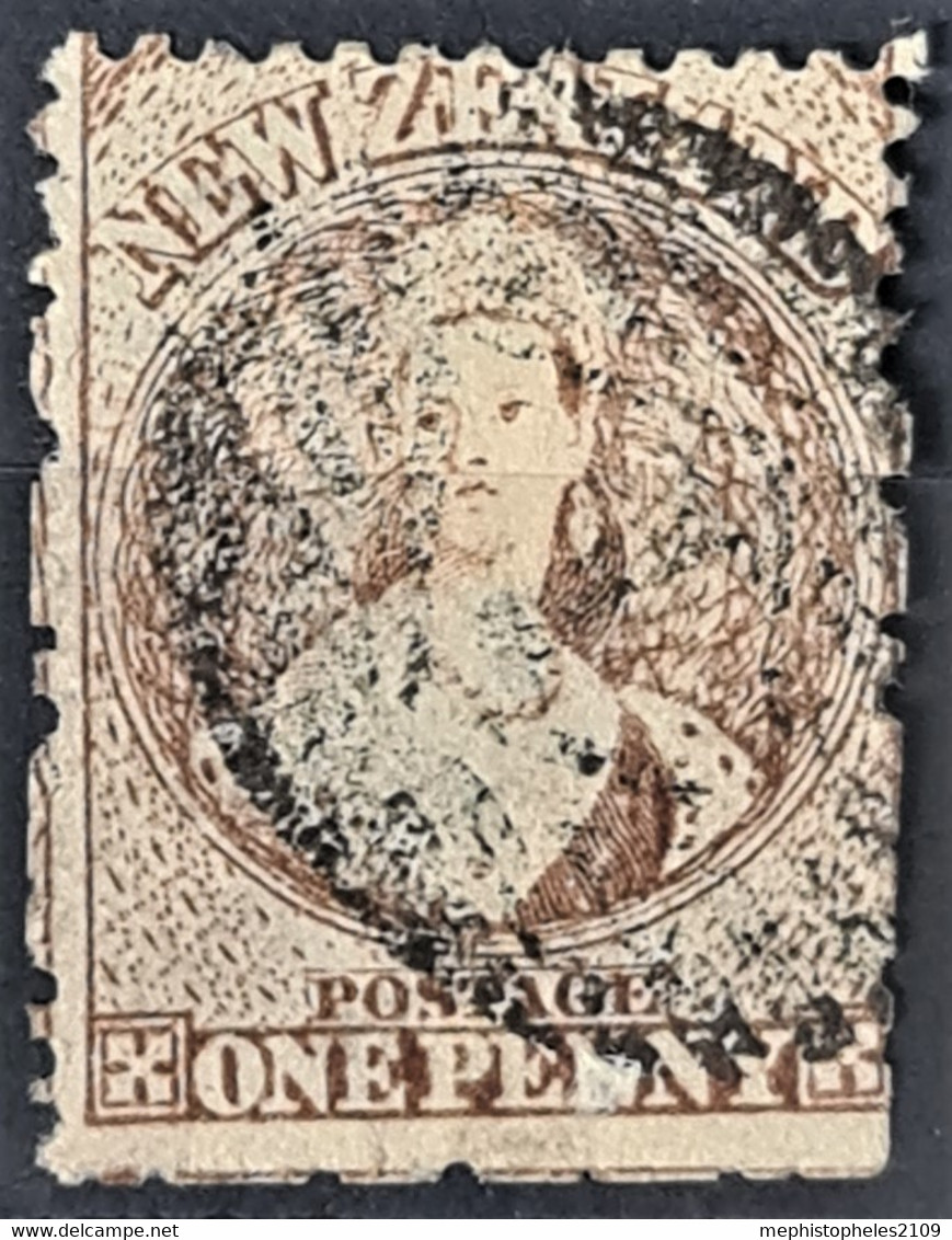 NEW ZEALAND 1873 - Canceled - Sc# 45 - 1d - Used Stamps