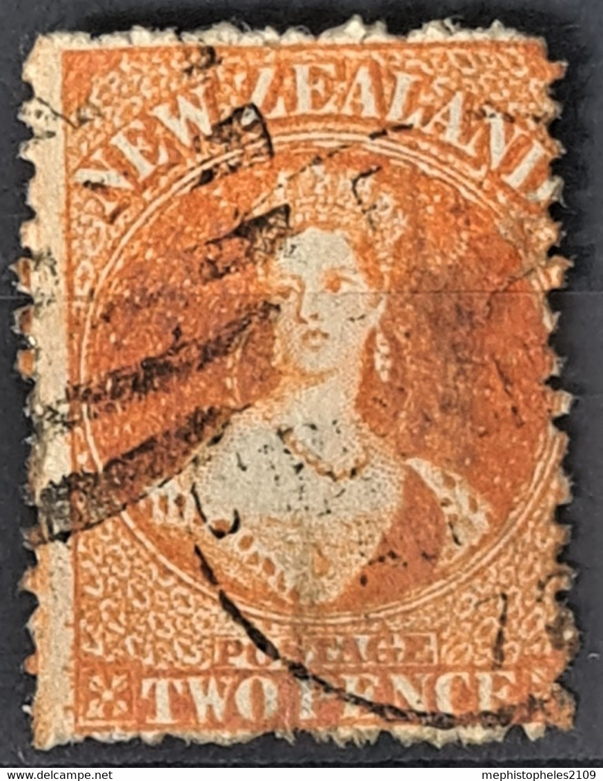 NEW ZEALAND 1873 - Canceled - Sc# 46 - 2d - Gebruikt