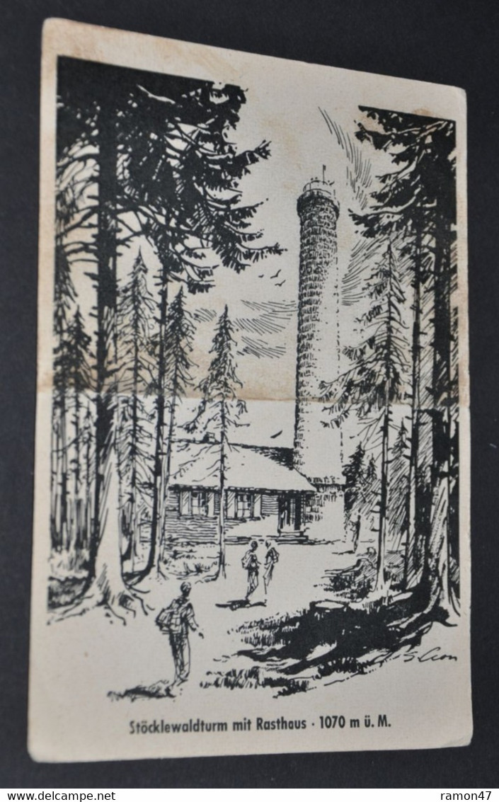 Stöcklewaldturm Mit Rasthaus - 1070 M ü. M. - Furtwangen