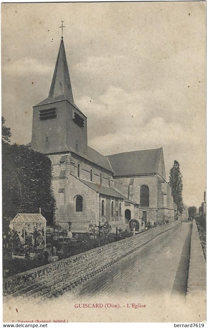 60    Guiscard  - L'eglise - Guiscard
