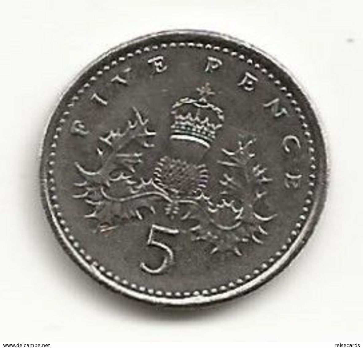 Great Britain: 5 Pence 2005 - 5 Pence & 5 New Pence