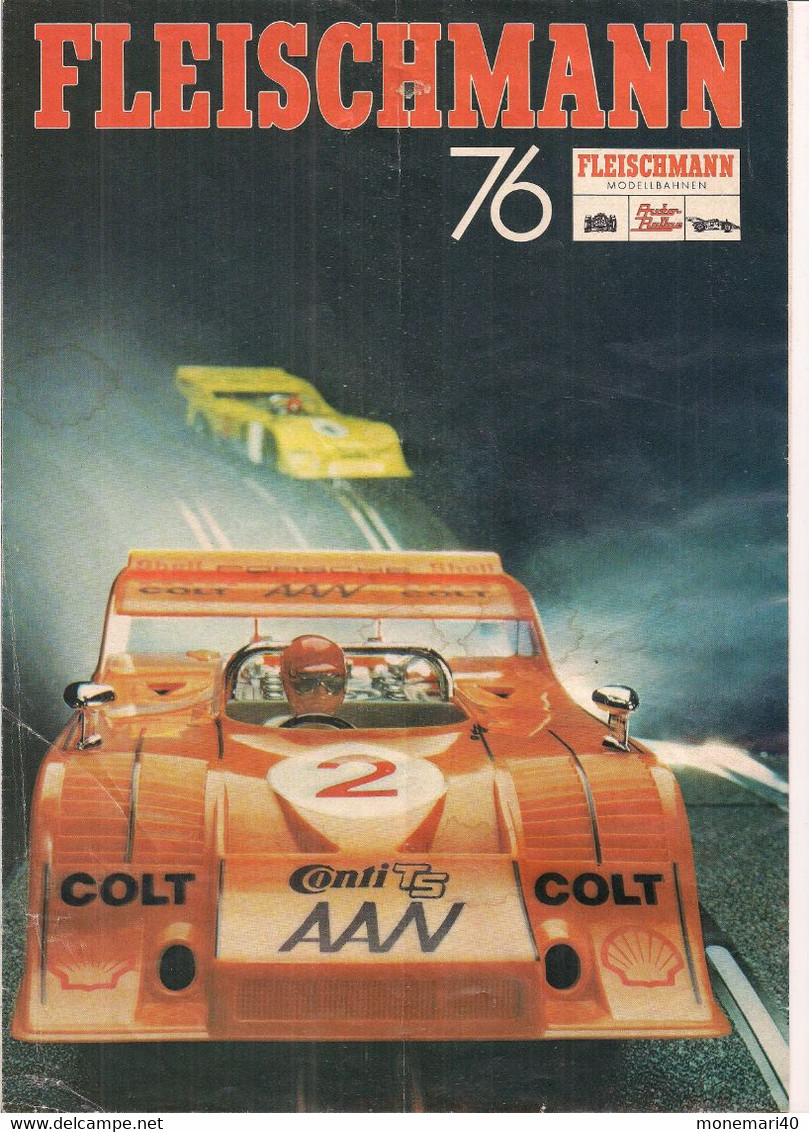 FLEISCHMANN - PUBLICITÉ POUR JOUET - CIRCUIT AUTOMOBILE F1 - 1976 - Automobile - F1