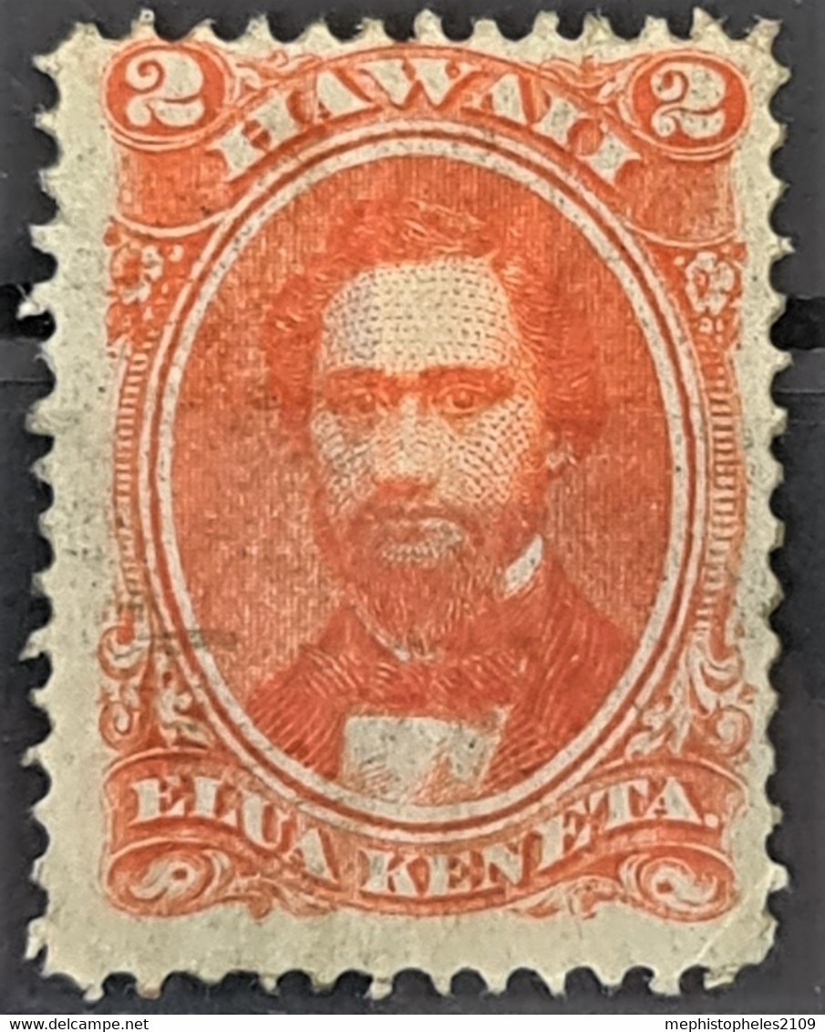 HAWAII 1864 - MLH - Sc# 31 - 2c - Hawaii