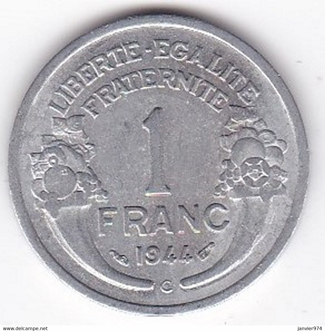 État Français 1 Franc Bazor 1944 C Castelsarrasin, Gadoury 471 - 1 Franc