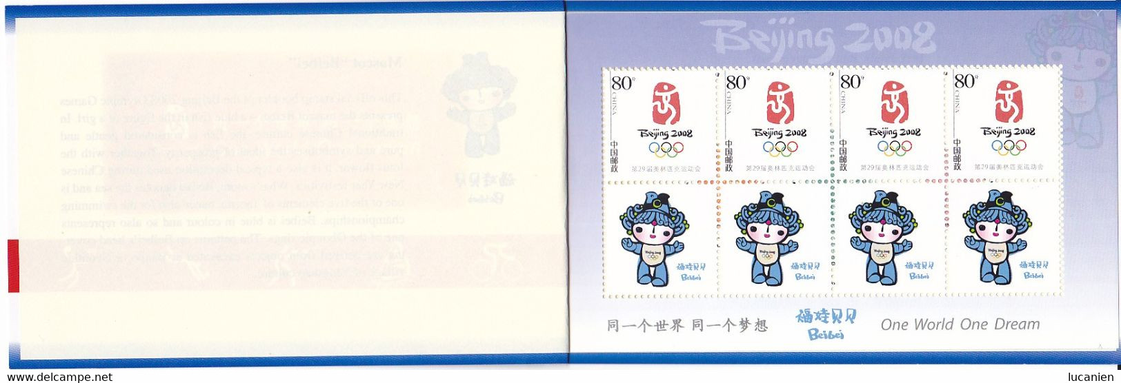 Chine Année Complète 2008 ** - 29 Photos -Timbres/Blocs/Carnets - Voir Descriptf - Années Complètes