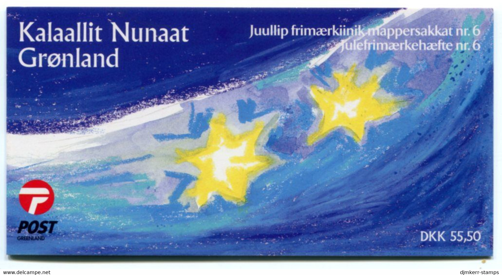 GREENLAND 2001 Christmas Booklet MNH / **  Michel 374-75;  SG  SB16 - Postzegelboekjes
