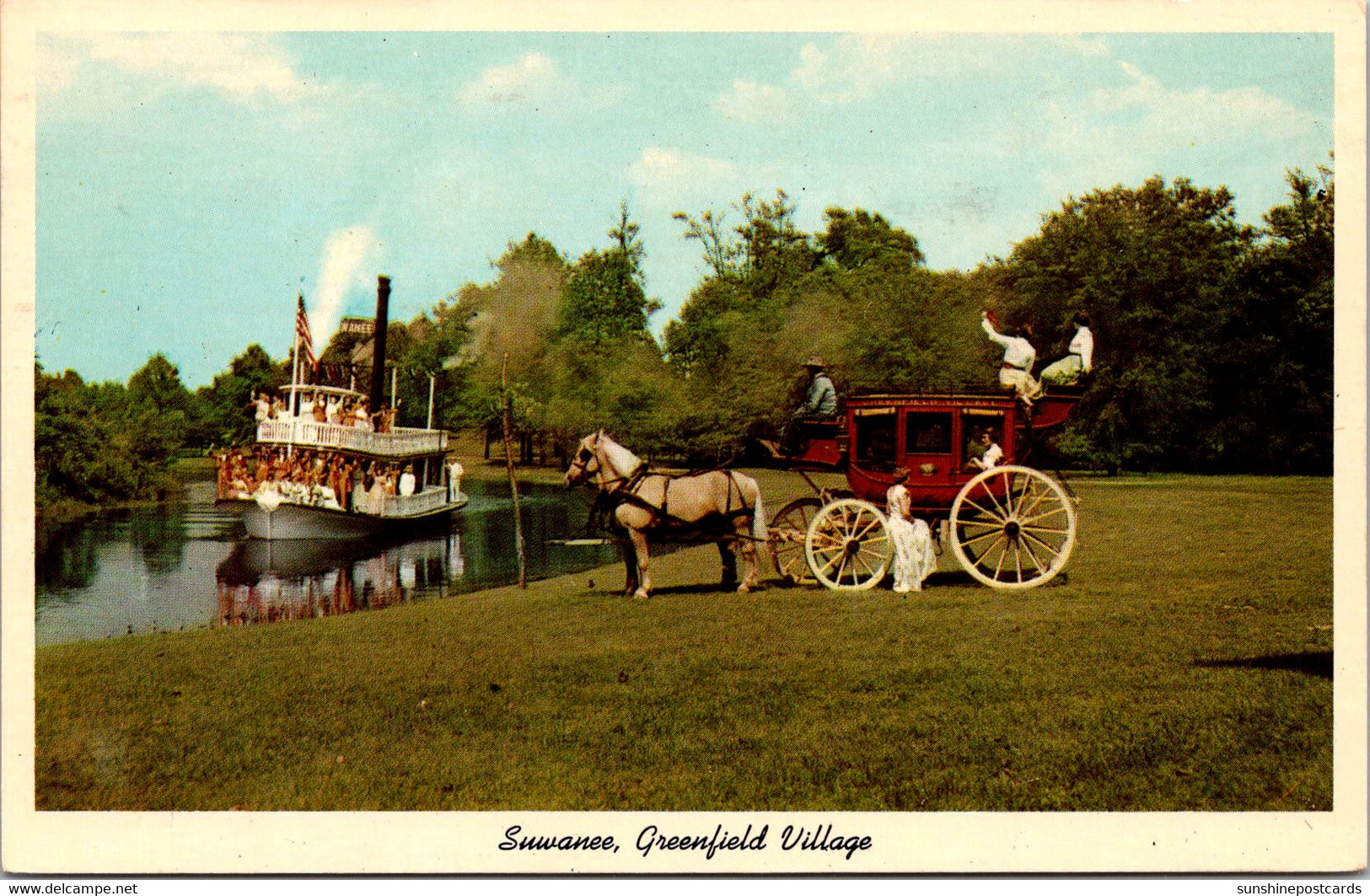 Michigan Dearborn Greenfield Village Suwanee 1967 - Dearborn