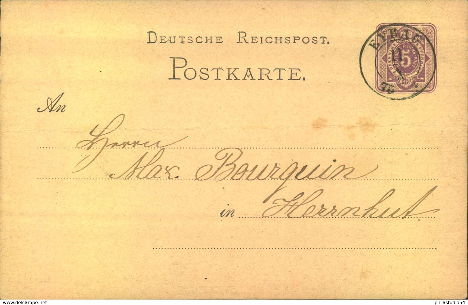 1868/1880, Nachverwendete SACHSEN-Stempel, 23 Stück Meist Auf P1 - Lettres & Documents