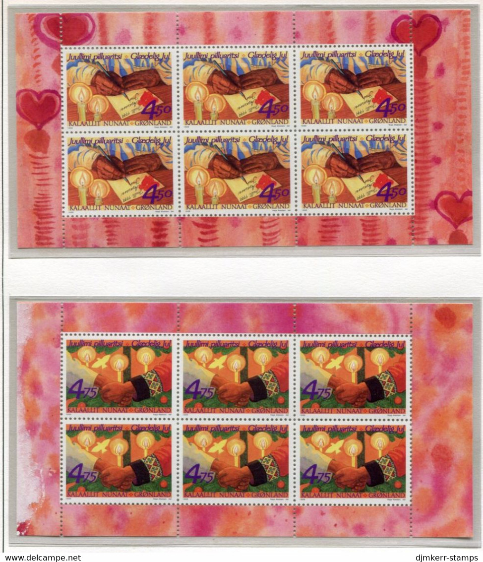 GREENLAND 1999 Christmas Complete Booklet MNH / **. Michel 344-45,;  SG  SB12 - Postzegelboekjes