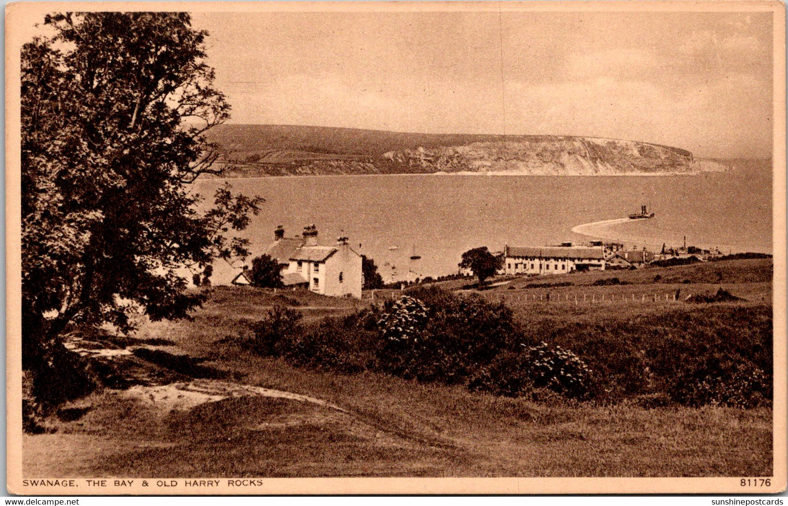 England Swanage The Bay & Old Harry Rocks - Swanage