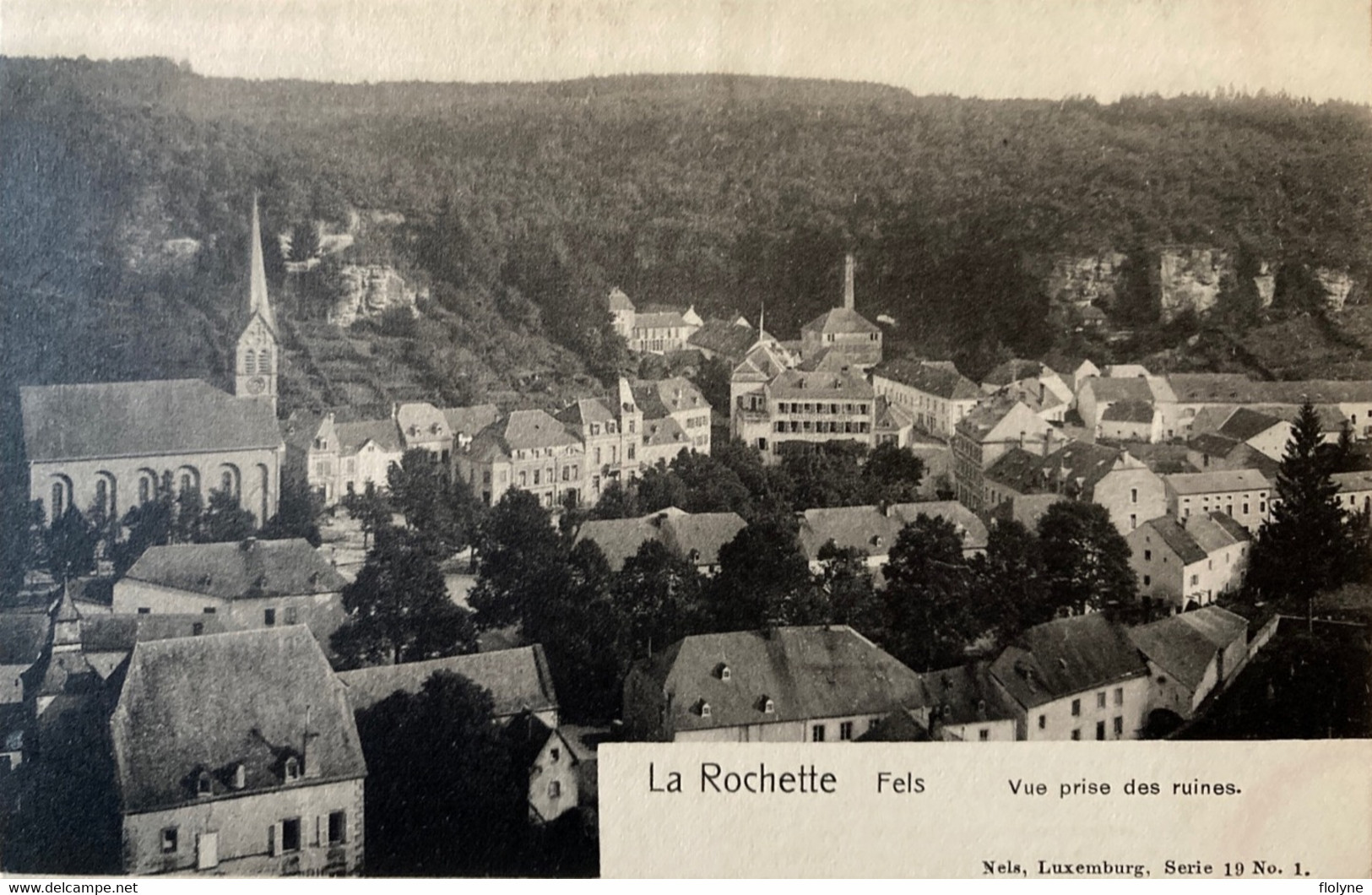 La Rochette - Larochette - Fels - Vue Prise Des Ruines - Quartier - Luxembourg - Larochette