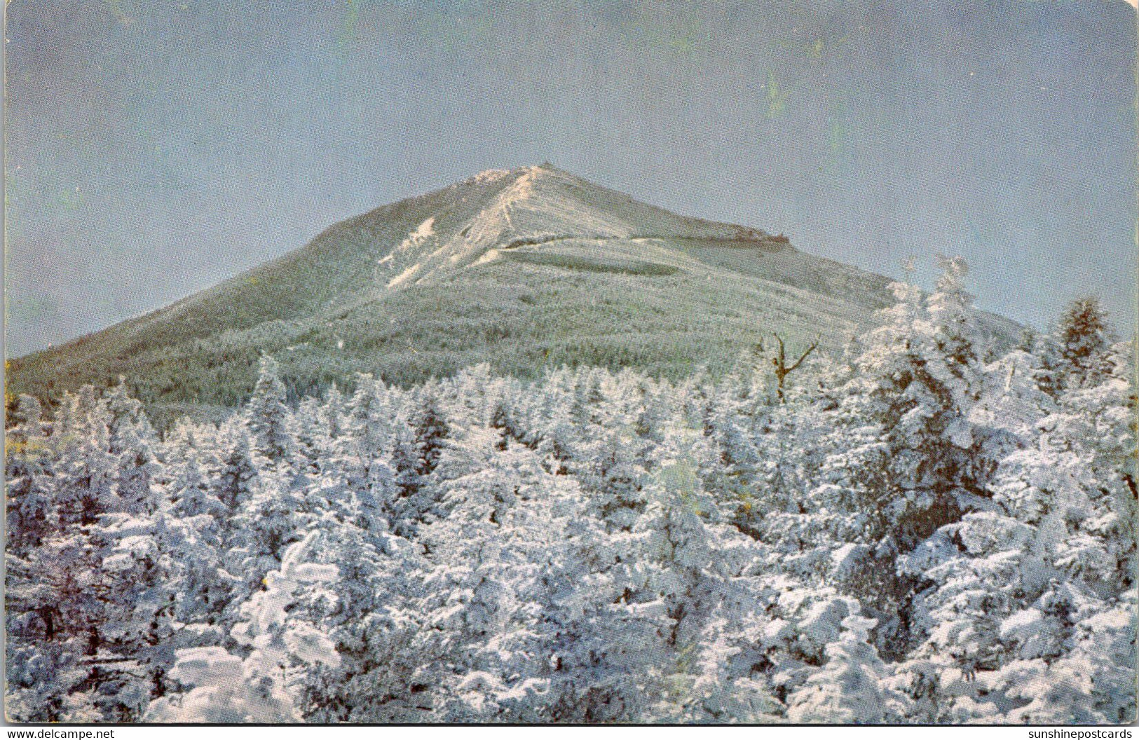 New York Adirondacks Winter View Of Whiteface Mountain - Adirondack