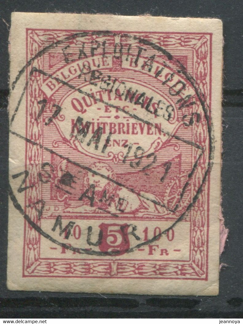BELGIQUE - FISCAL 10/100F , OBL. DE NAMUR LE 17/5/1921 - TB - Stamps