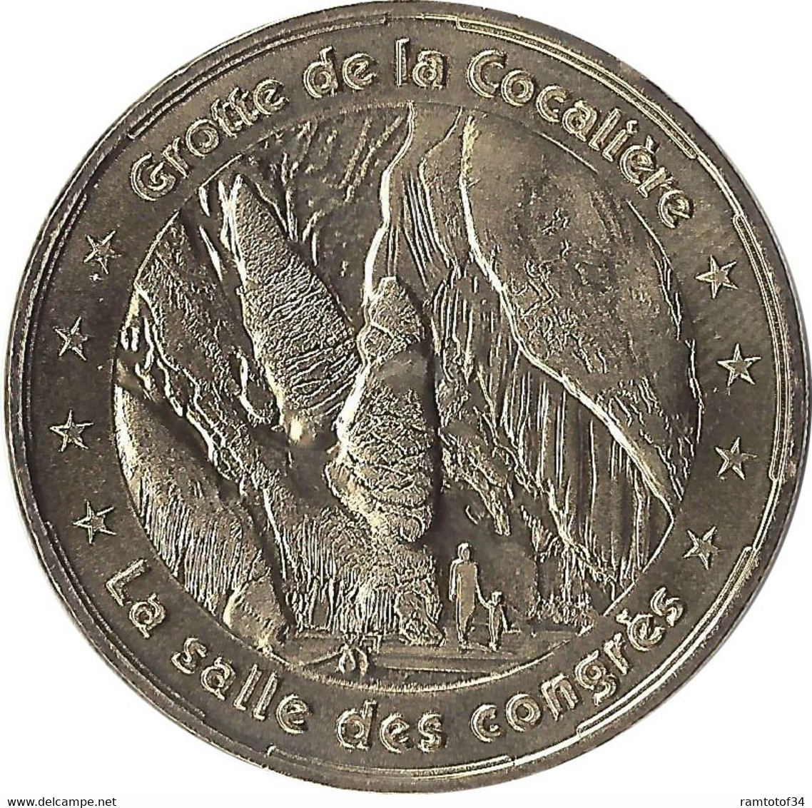 2021 MDP226 - COURRY - Grotte De La Cocalière 13 (salle Des Congrès) / MONNAIE DE PARIS 2021 - 2021